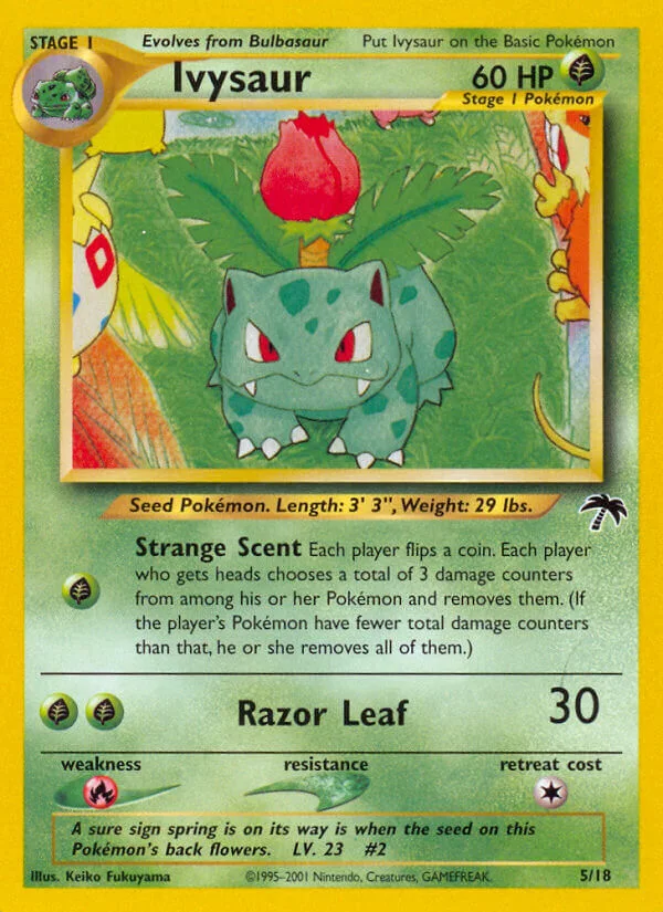 Ivysaur, Southern Islands 5/18