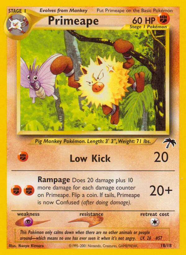Primeape, Southern Islands 18/18