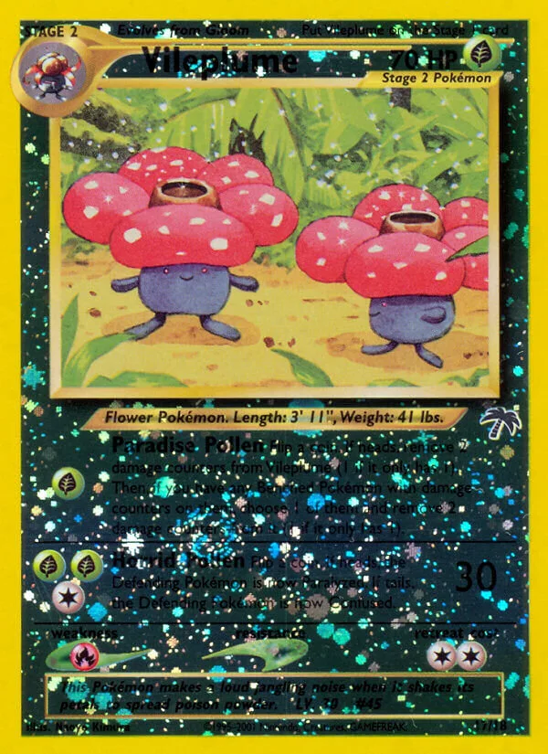 Vileplume, Southern Islands 17/18