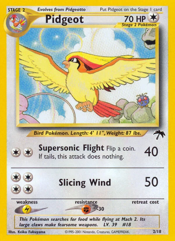 Pidgeot, Southern Islands 2/18