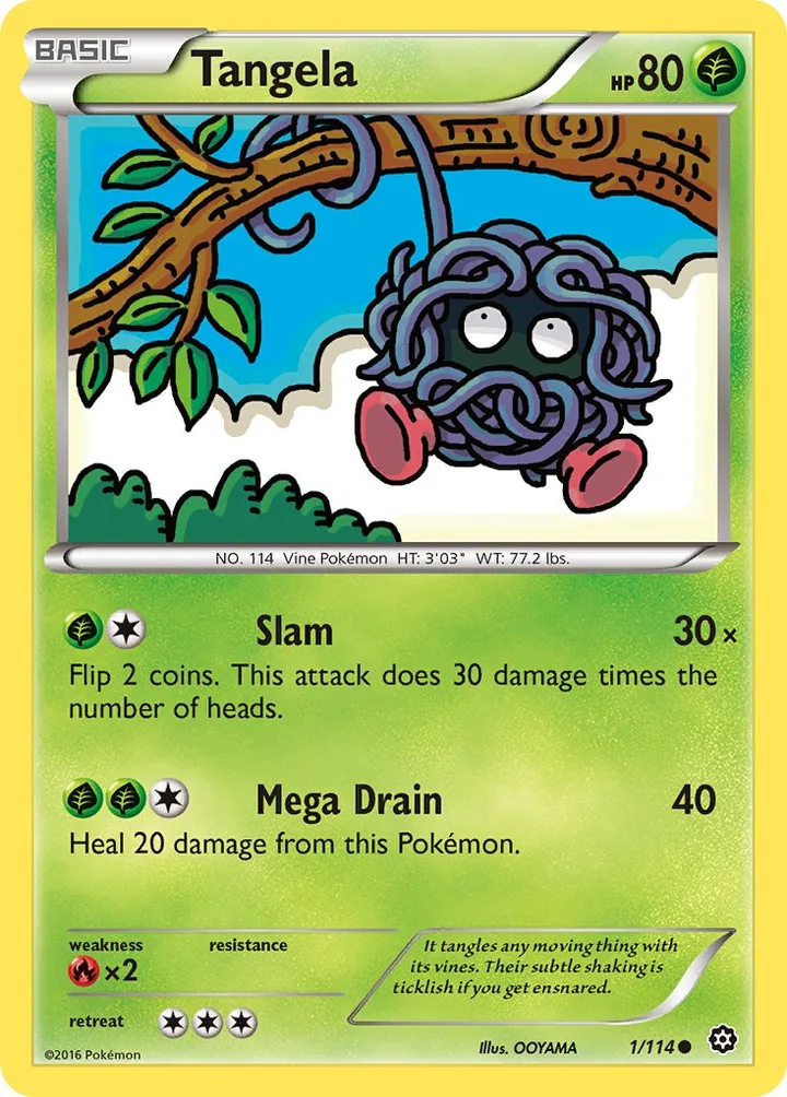 Tangela, Steam Siege 1/114