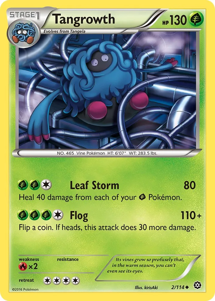 Tangrowth, Steam Siege 2/114