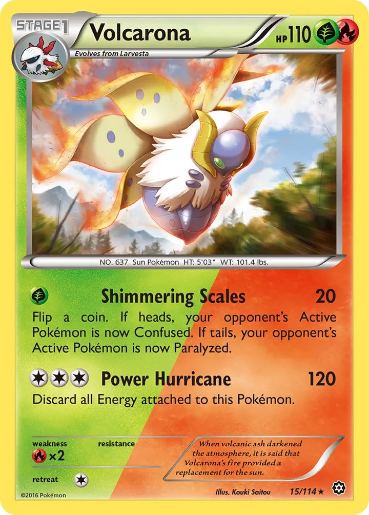 Volcarona, Steam Siege 15/114