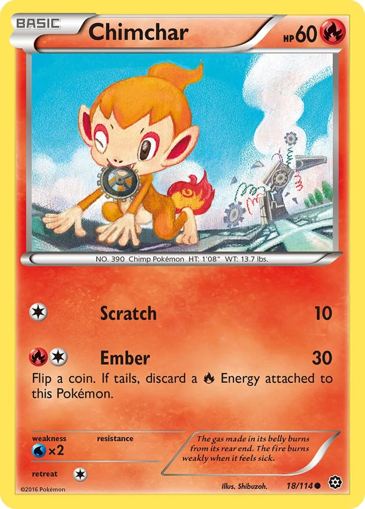 Chimchar, Steam Siege 18/114