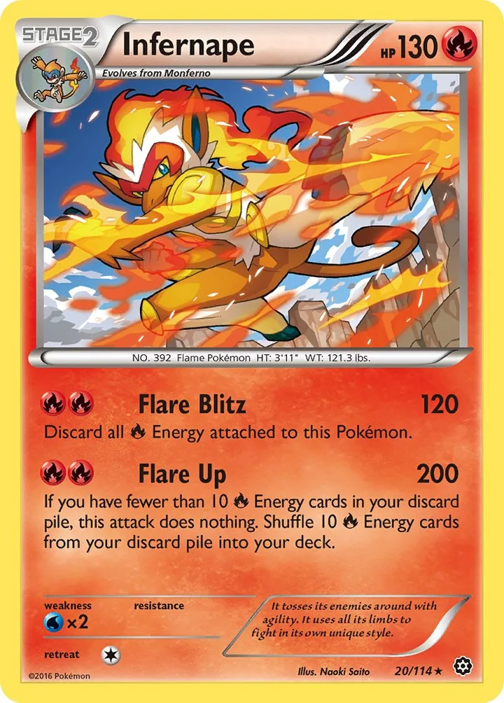 Infernape, Steam Siege 20/114