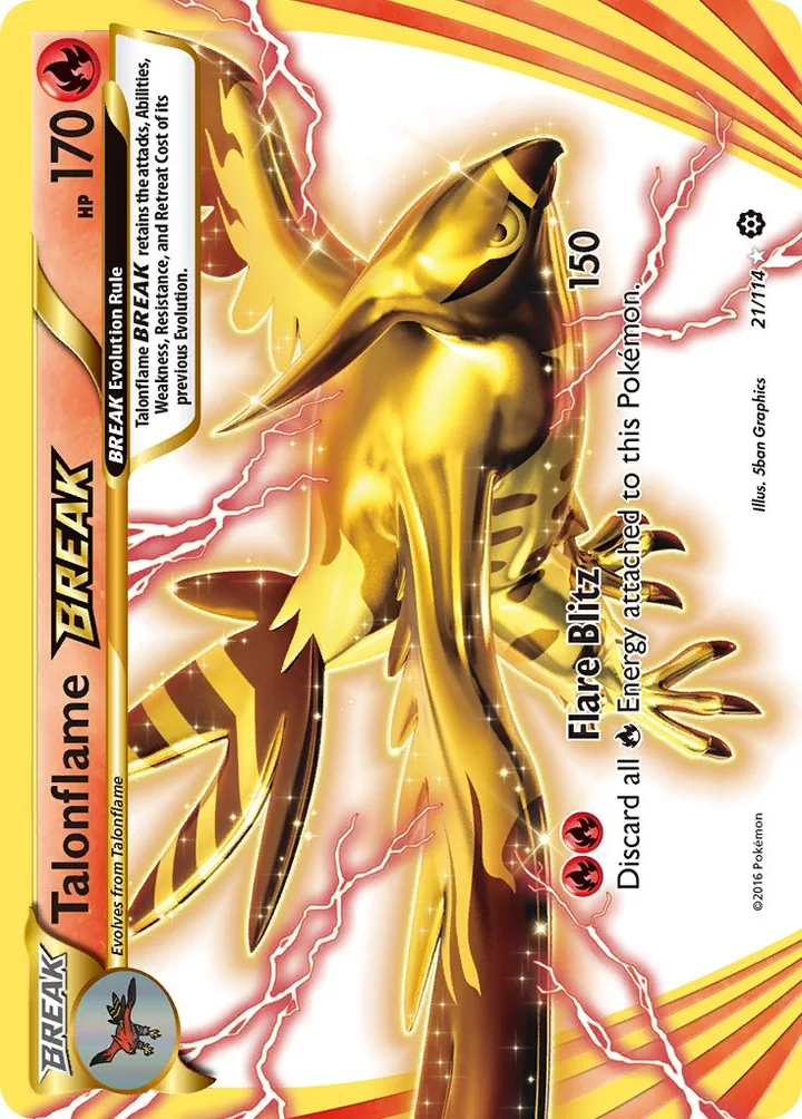 Talonflame BREAK, Steam Siege 21/114