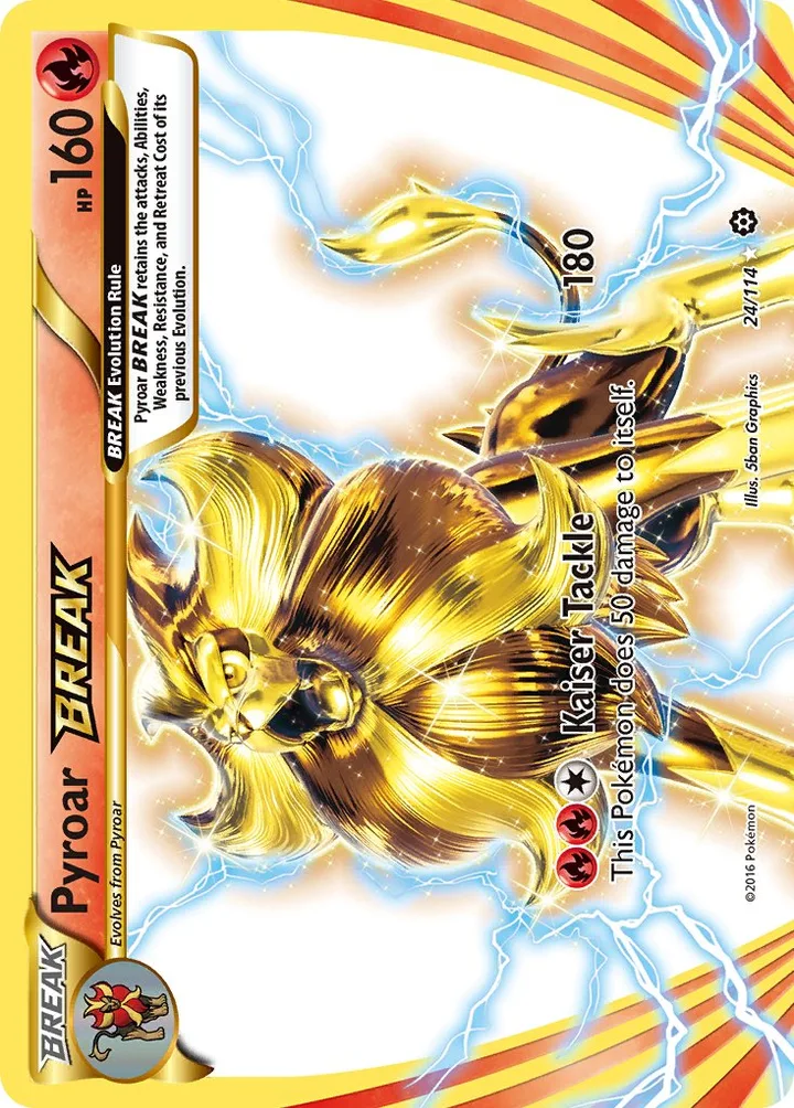 Pyroar BREAK, Steam Siege 24/114