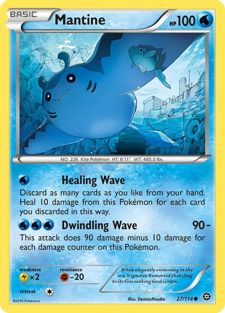 Mantine, Steam Siege 27/114