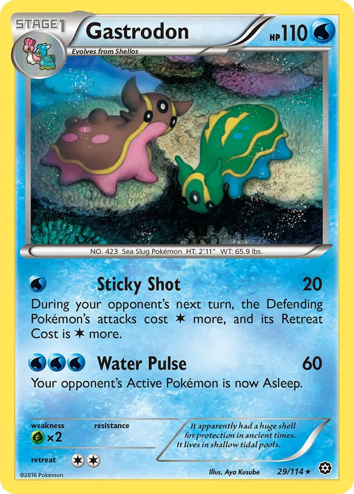 Gastrodon, Steam Siege 29/114