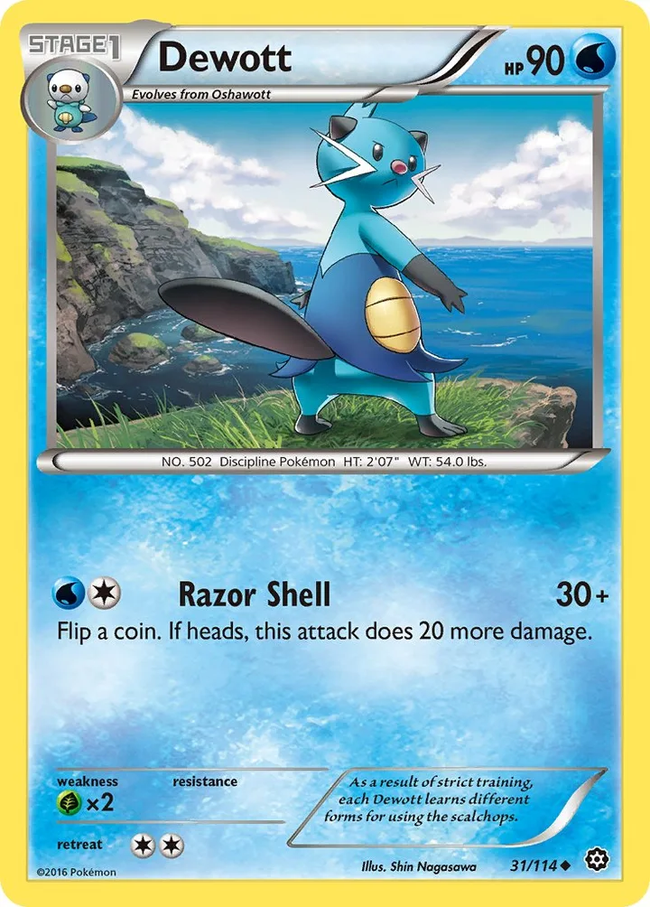 Dewott, Steam Siege 31/114