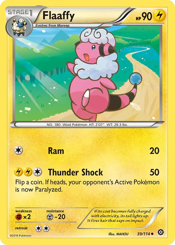 Flaaffy, Steam Siege 39/114
