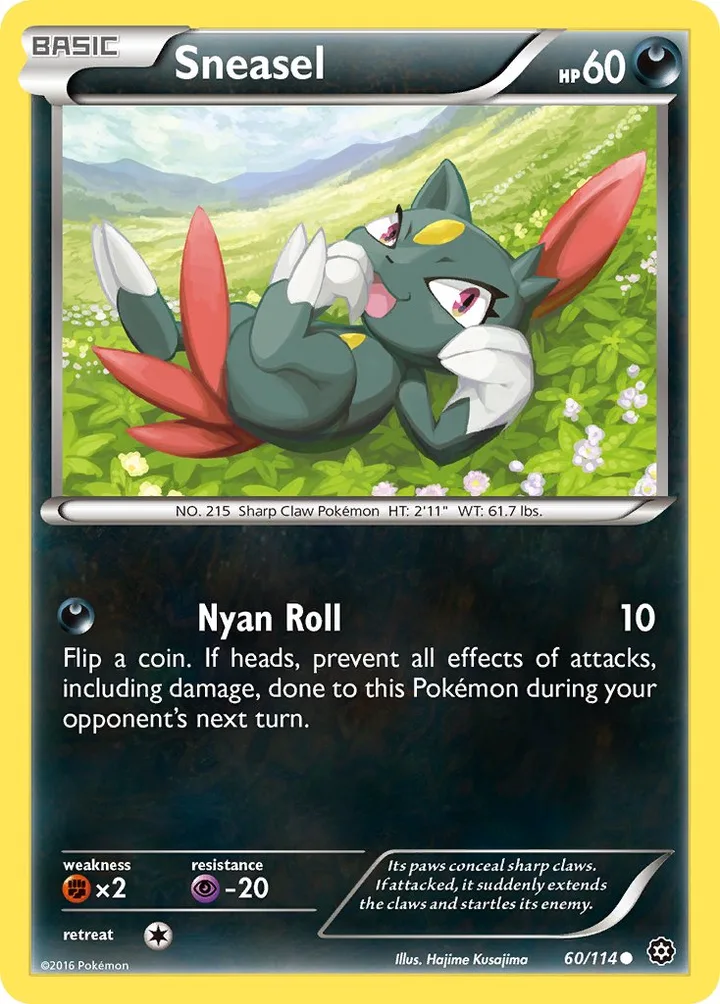 Sneasel, Steam Siege 60/114