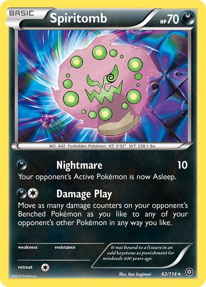 Spiritomb, Steam Siege 62/114