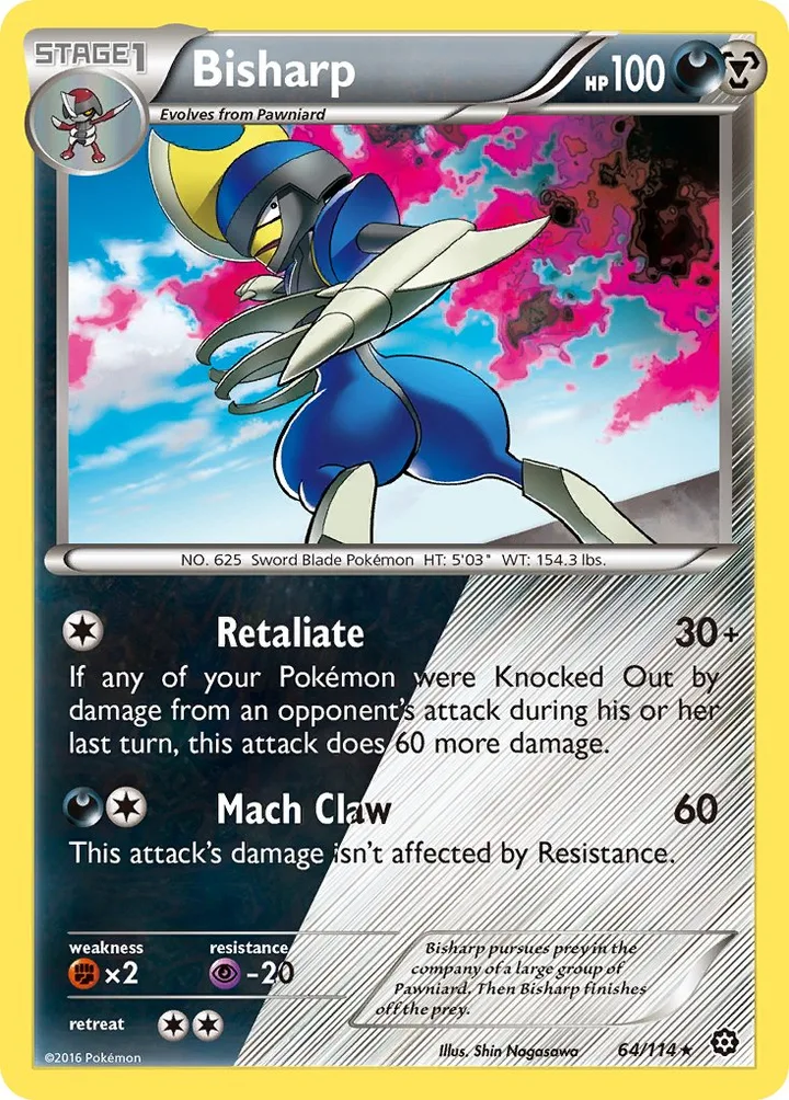 Bisharp, Steam Siege 64/114
