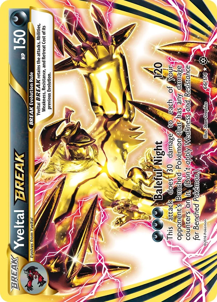 Yveltal BREAK, Steam Siege 66/114