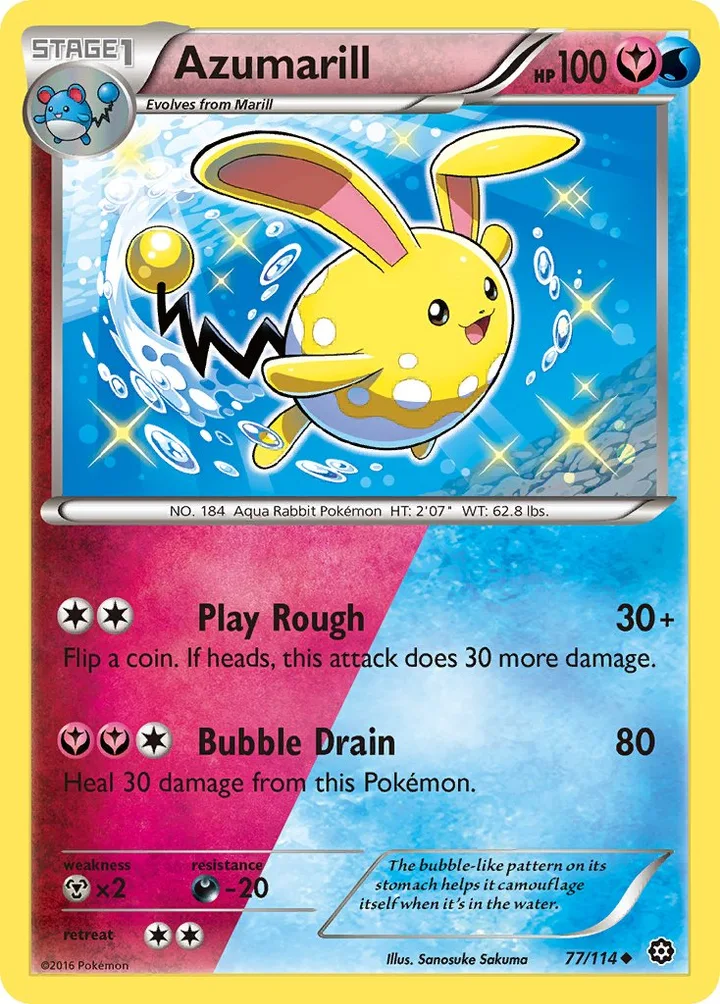 Azumarill, Steam Siege 77/114
