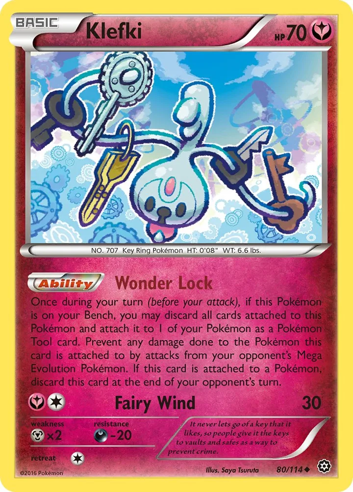 Klefki, Steam Siege 80/114
