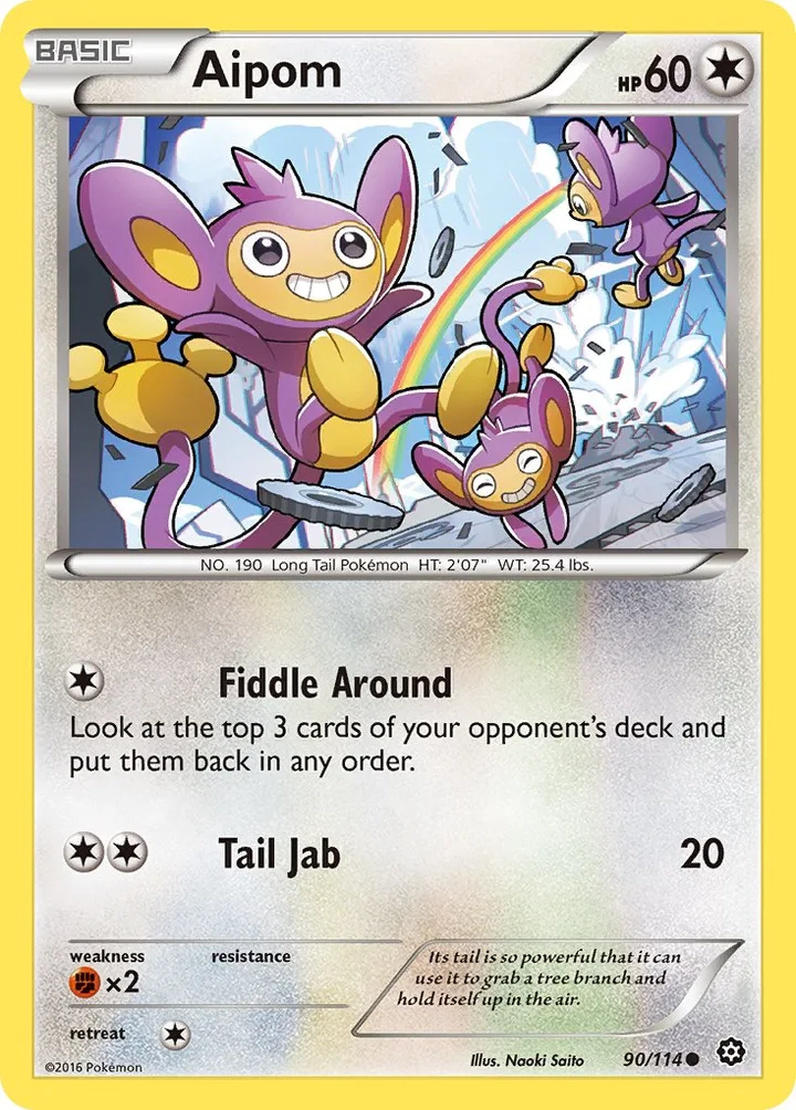 Aipom, Steam Siege 90/114