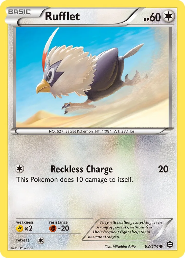 Rufflet, Steam Siege 92/114
