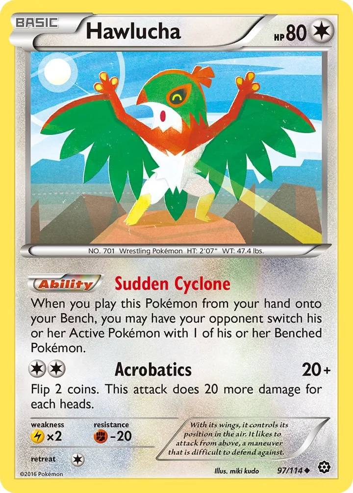 Hawlucha, Steam Siege 97/114