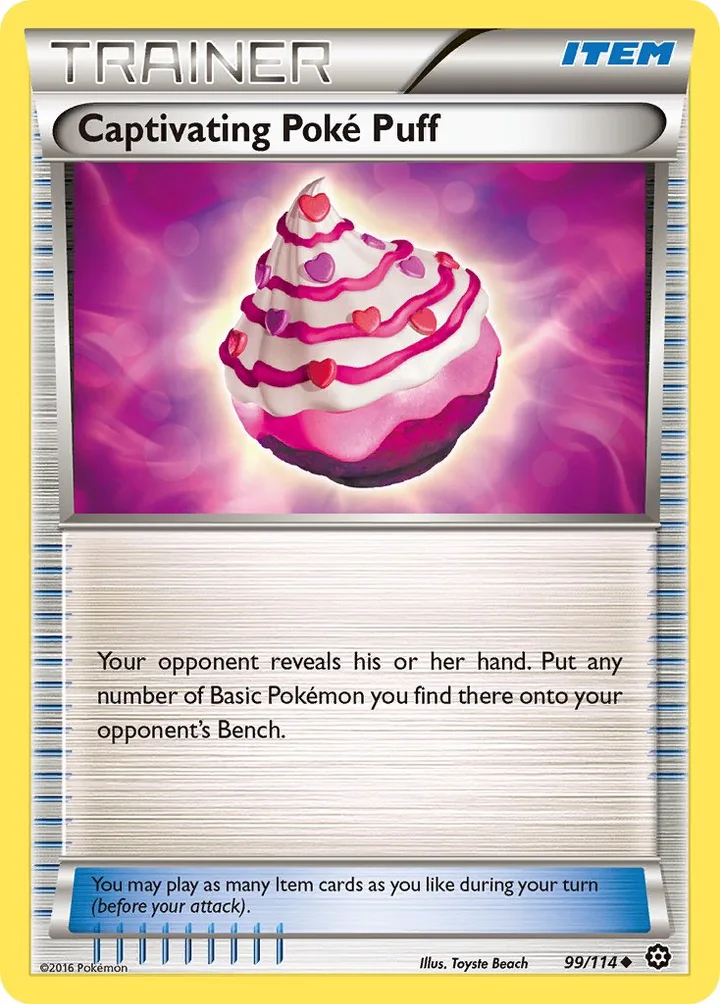 Captivating Poké Puff, Steam Siege 99/114