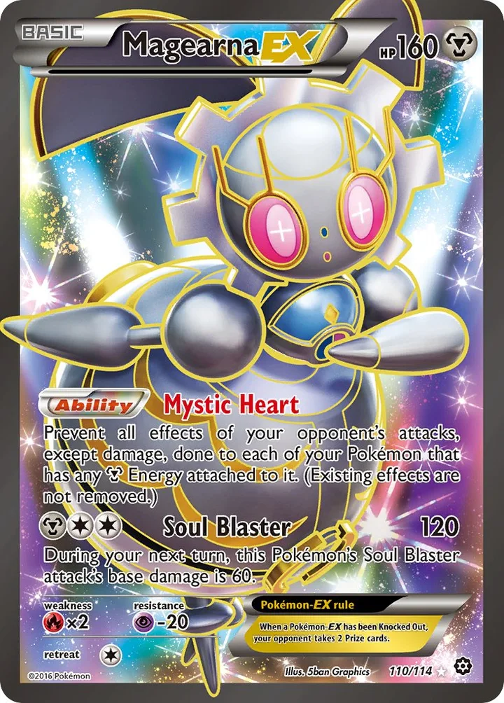 Magearna-EX, Steam Siege 110/114