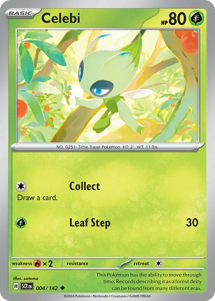 Celebi, Stellar Crown 004/142