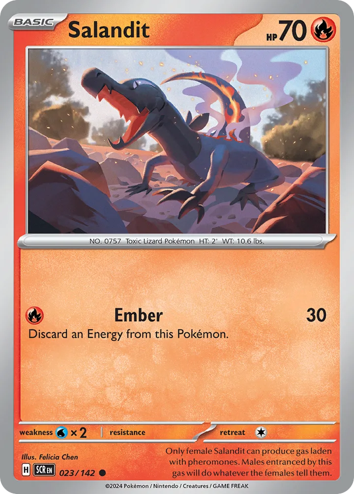 Salandit, Stellar Crown 023/142