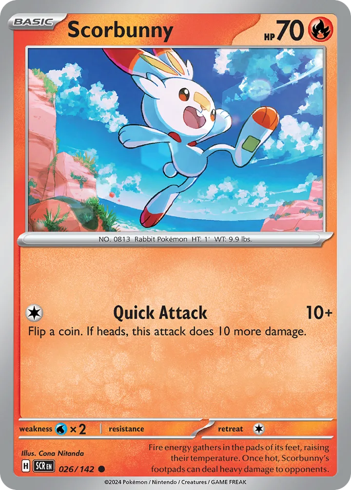 Scorbunny, Stellar Crown 026/142