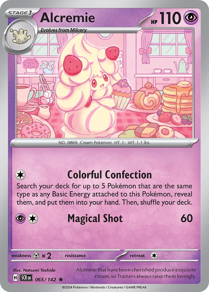 Alcremie, Stellar Crown 065/142