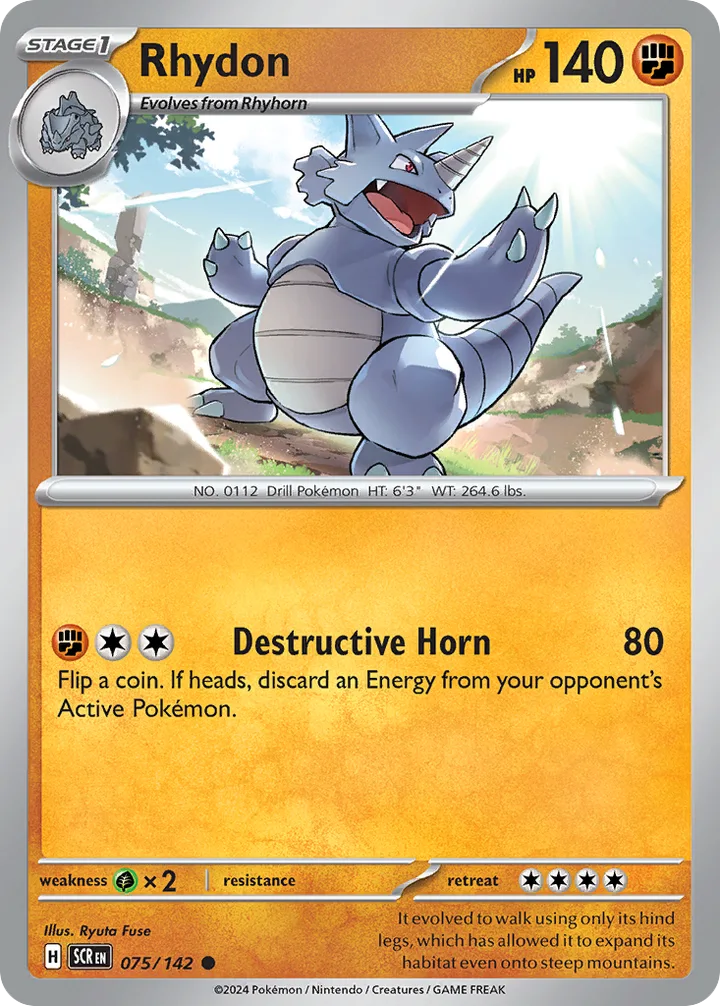 Rhydon, Stellar Crown 075/142