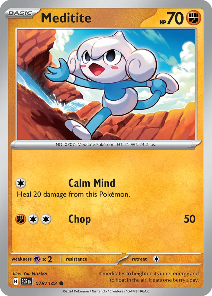 Meditite, Stellar Crown 078/142