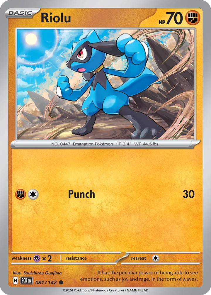 Riolu, Stellar Crown 081/142