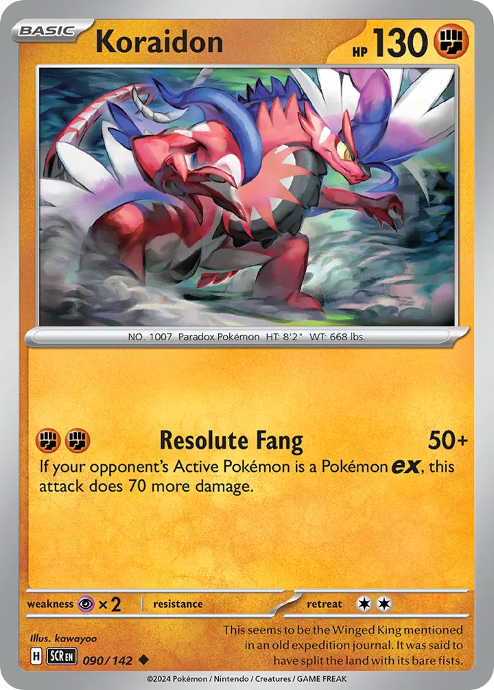 Koraidon, Stellar Crown 090/142