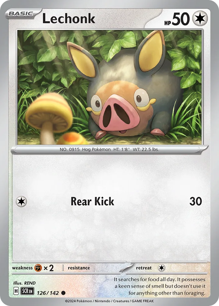 Lechonk, Stellar Crown 126/142