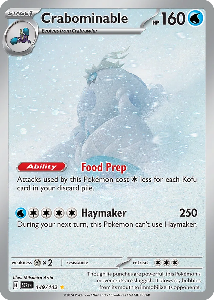 Crabominable, Stellar Crown 149/142