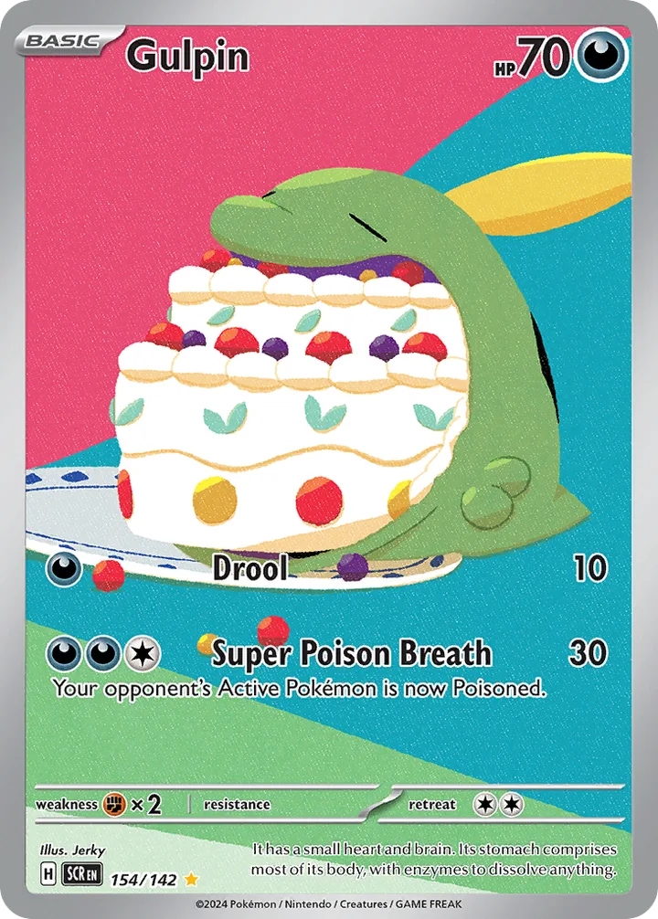Gulpin, Stellar Crown 154/142