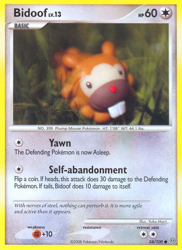 Bidoof, Stormfront 54/100