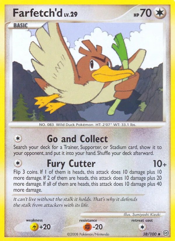 Farfetch’d, Stormfront 38/100