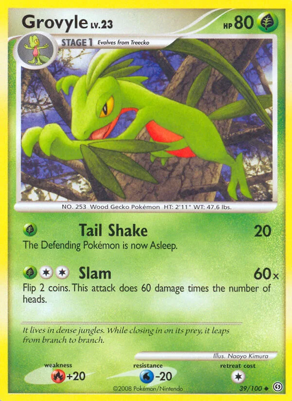 Grovyle, Stormfront 39/100
