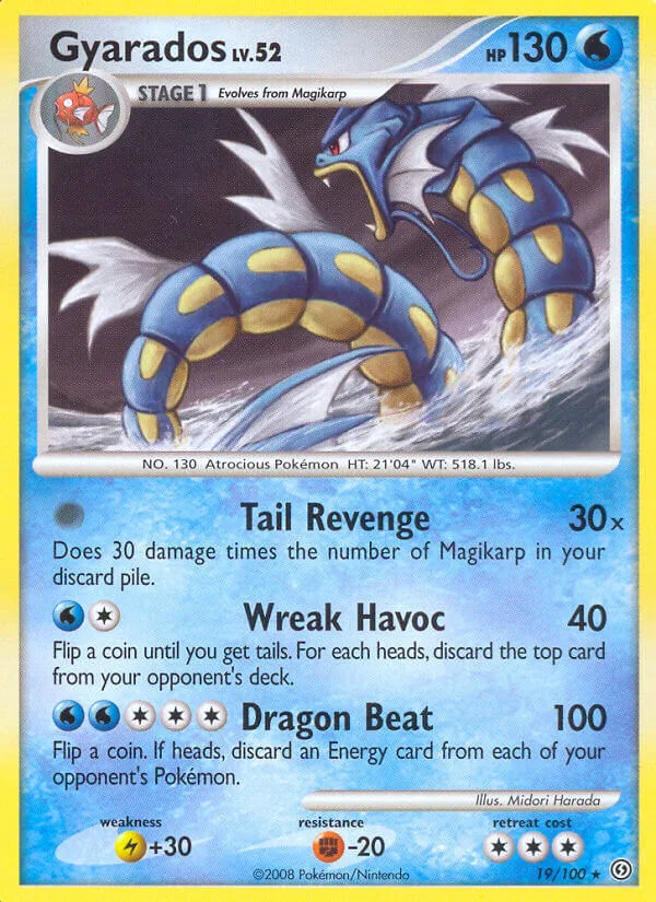 Gyarados, Stormfront 19/100