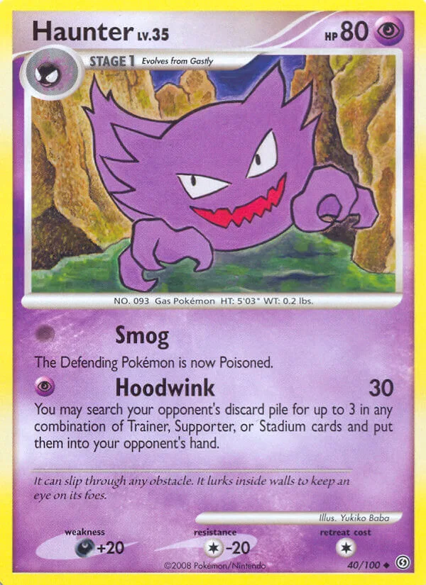 Haunter, Stormfront 40/100