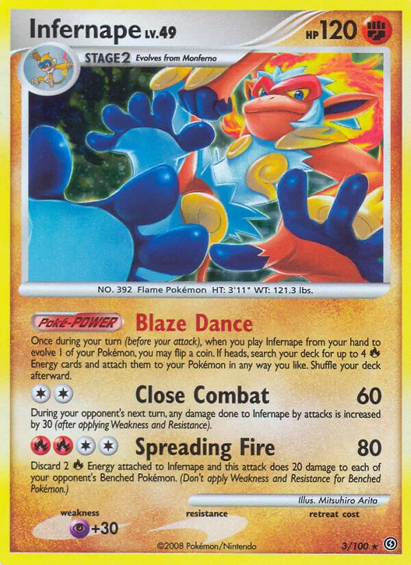 Infernape, Stormfront 3/100