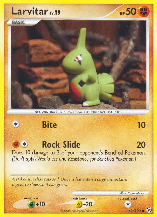 Larvitar, Stormfront 63/100