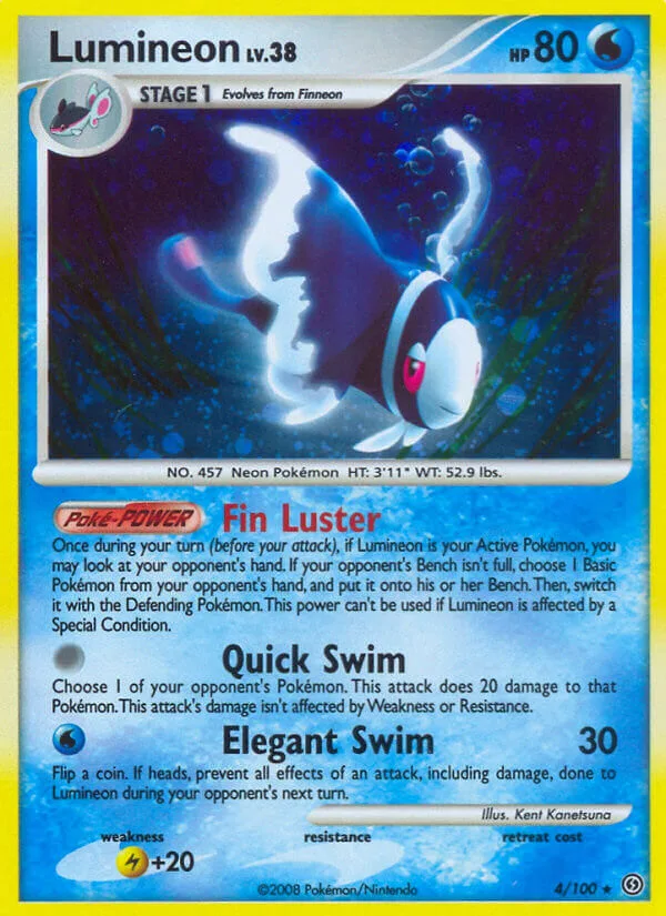 Lumineon, Stormfront 4/100