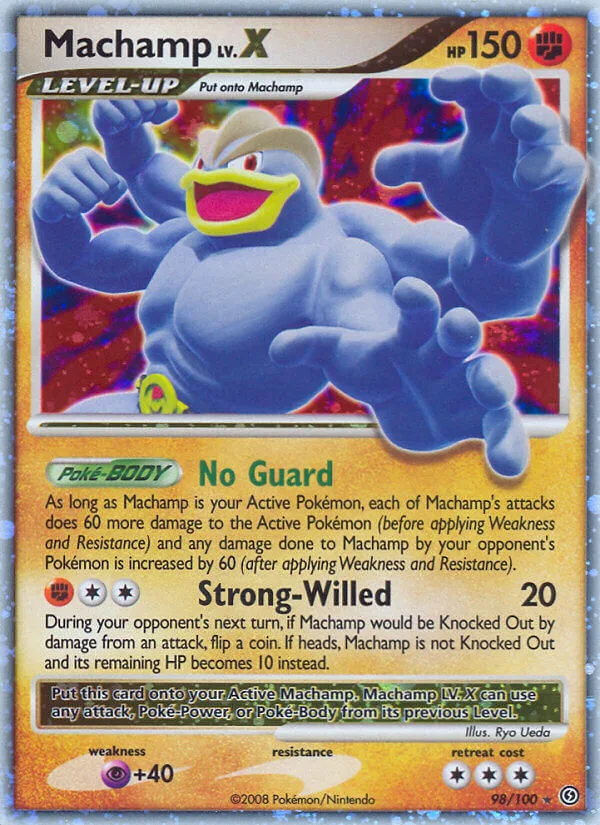 Machamp LV.X, Stormfront 98/100