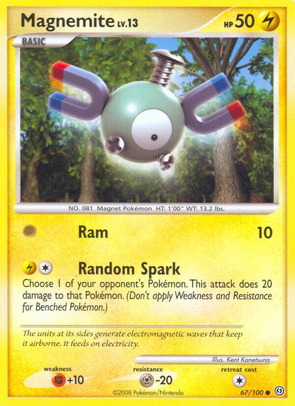 Magnemite, Stormfront 67/100
