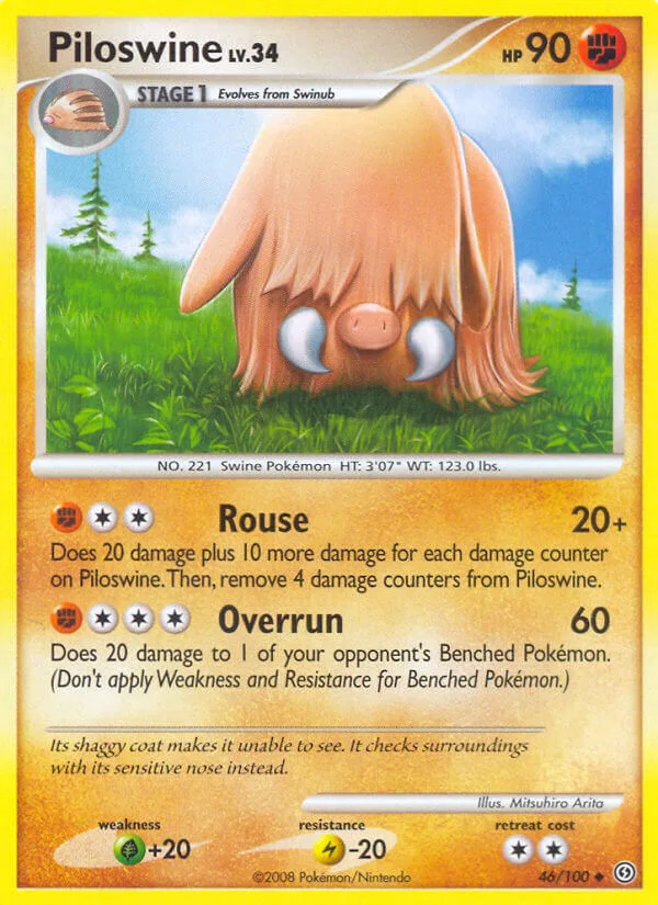 Piloswine, Stormfront 46/100