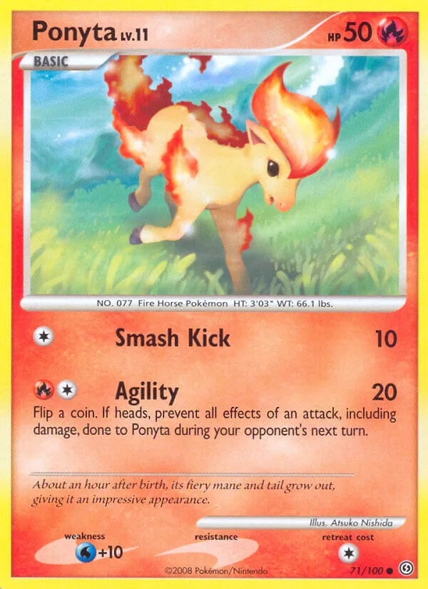 Ponyta, Stormfront 71/100