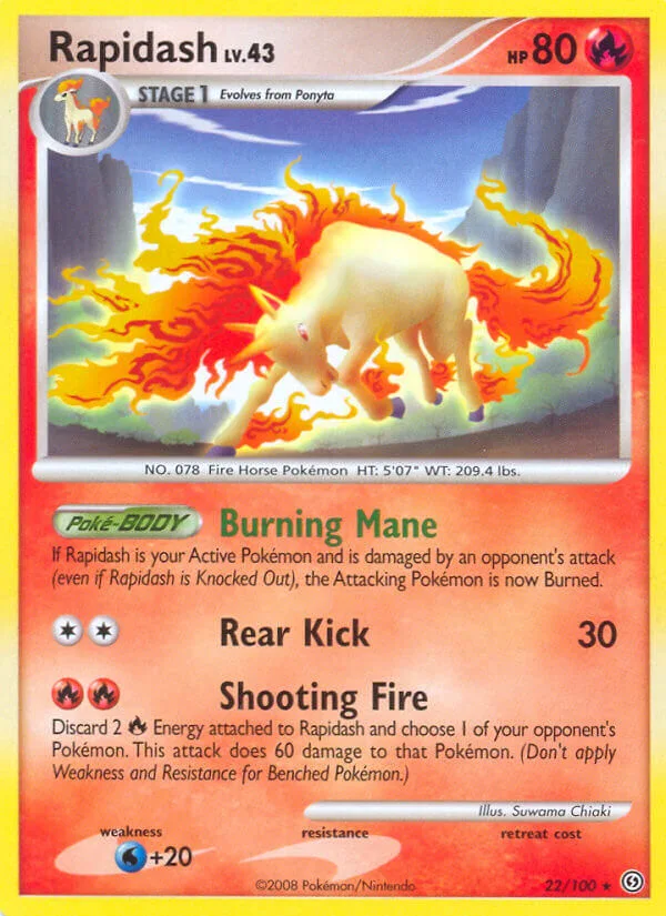 Rapidash, Stormfront 22/100